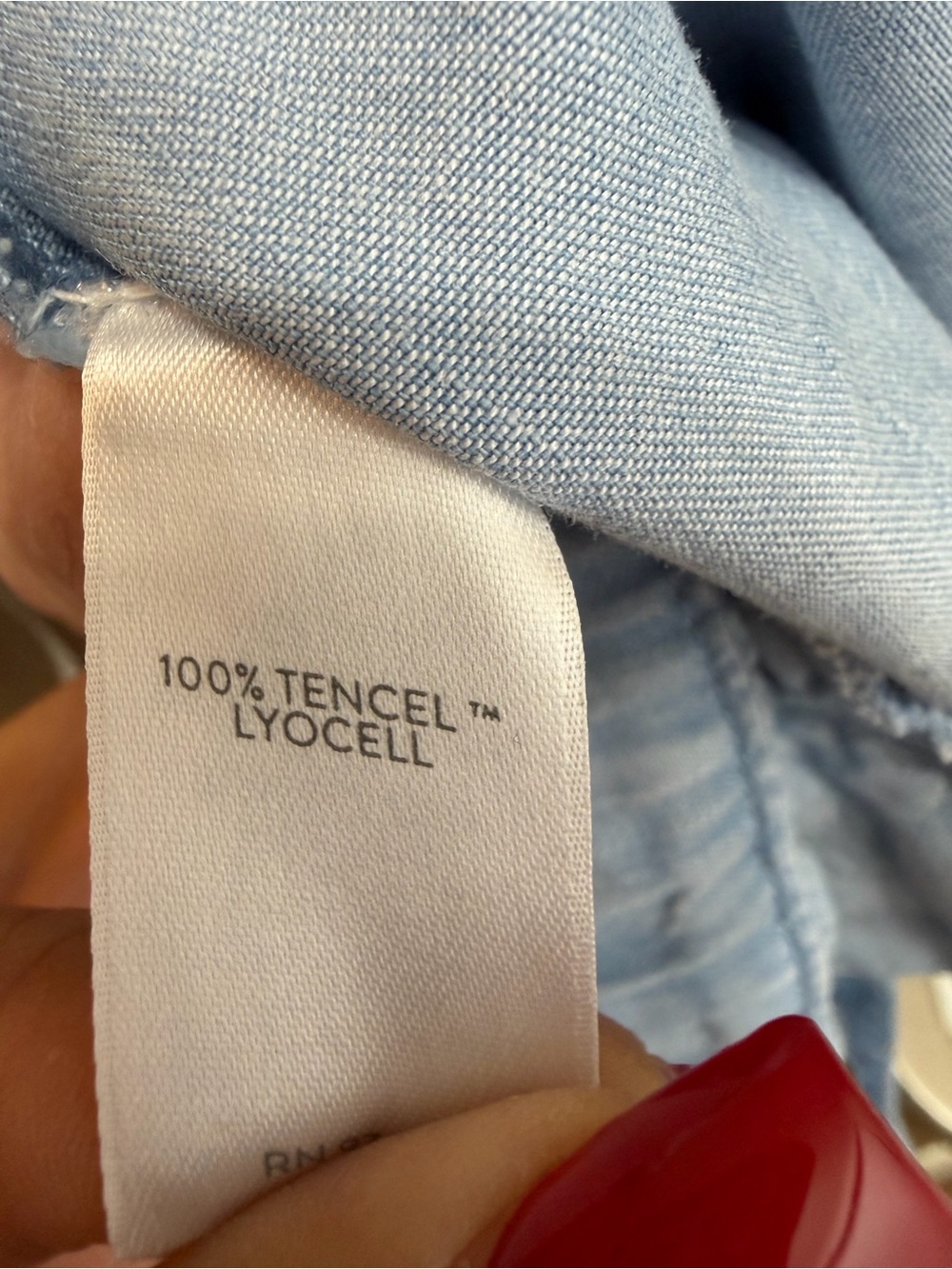 J. Jill Light Blue Wide-Leg Jeans - Picture 8 of 9